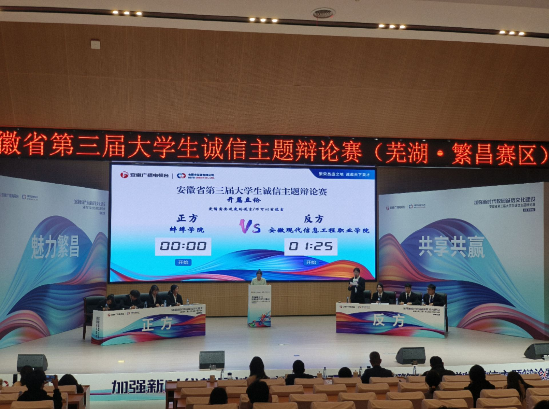 “安徽省第三届大学生诚信辩论赛”圆满落幕 beat365学子展现卓越风采