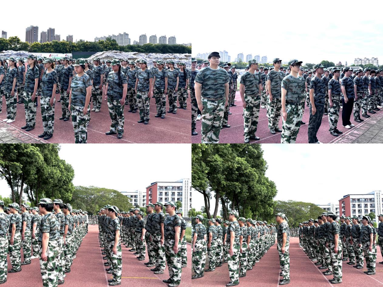 迷彩青春砺锋芒!艺术建工系新生军训热潮
