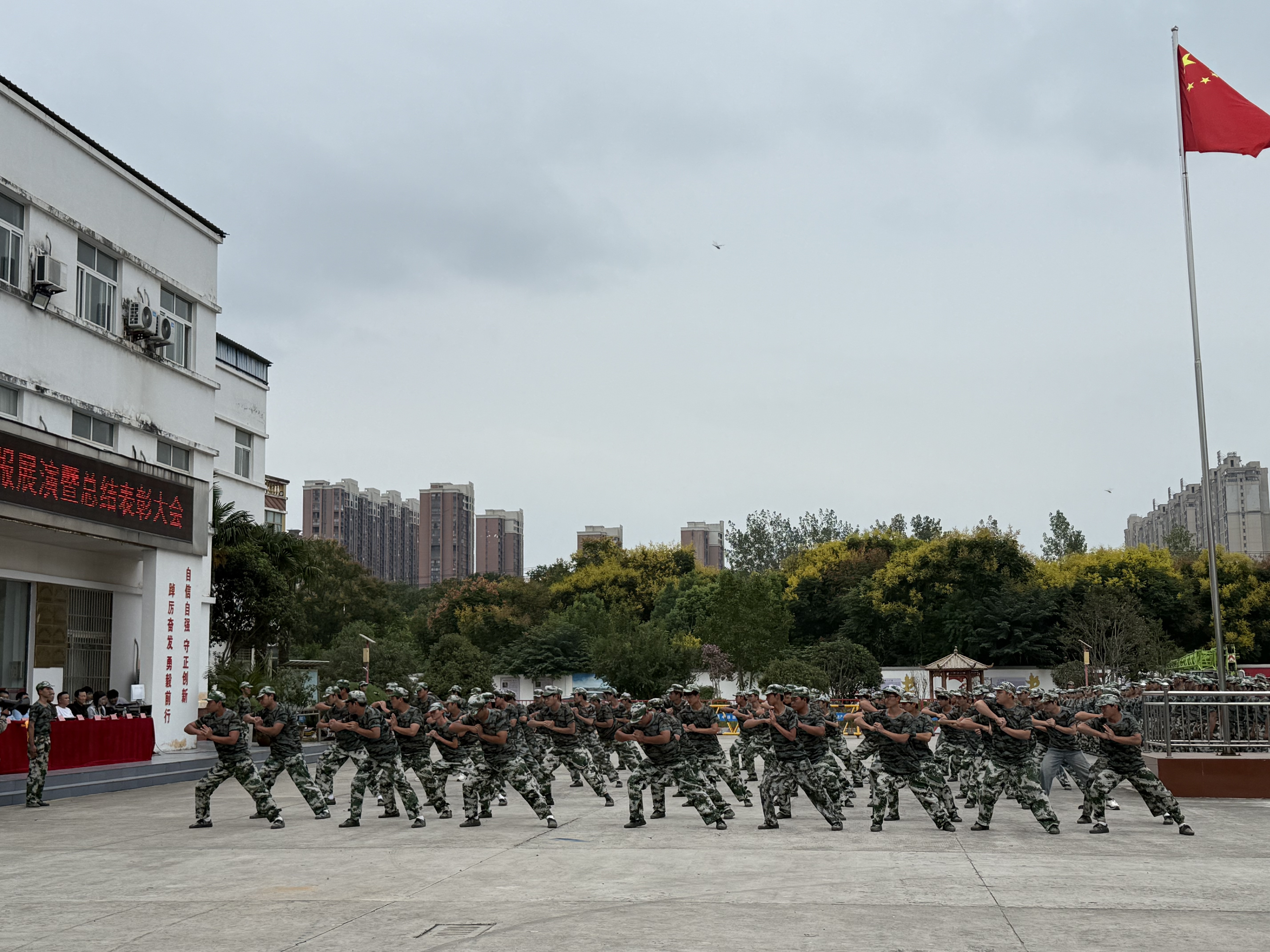 迷彩砺青春 汇演展锋芒