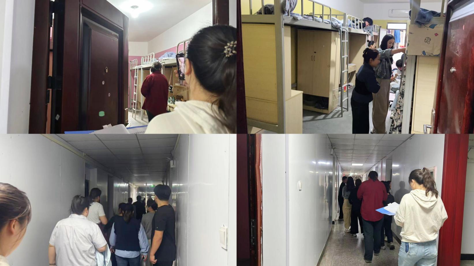 beat365英国官网网站五年高职部 开展寝室安全卫生检查 筑牢校园安全防线