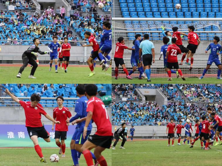 青春助威“足”够精彩 ——beat365英国官网网站师生助力高校联赛