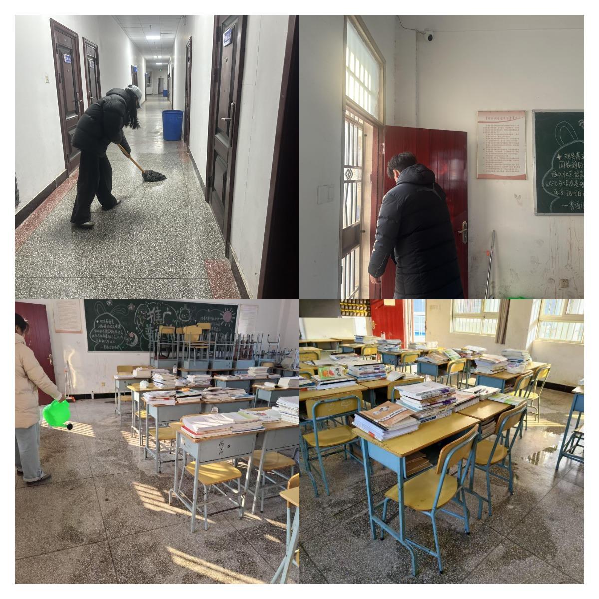 党建引领筑防线 消杀护安暖校园 ——机电经管系党支部开展冬季安全消杀灭菌专项活动